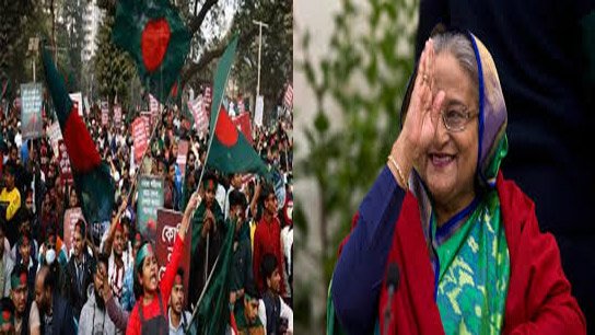 'I will return to Bangladesh very soon,' says Hasina