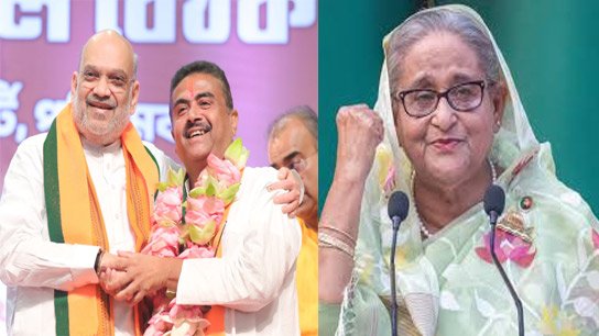 Hasina's party happy with BJP's victory in Bengal, congratulates Shuvendu