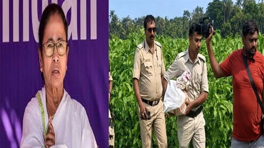 Trinamool's hidden treasure is dug up in the ground! Eye-catching police officer Shuvendu