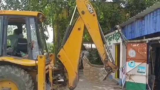 Bulldozers hit 20 Trinamool Party offices in 48 hours, Sabka Saath Sabka Hisab