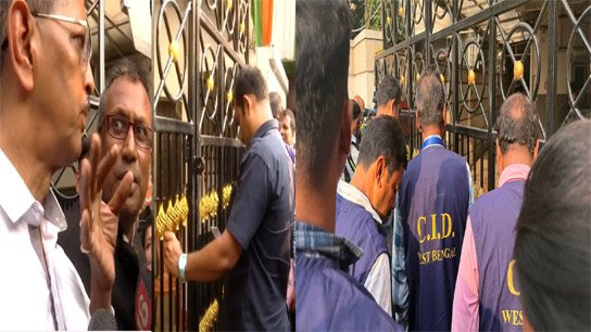 A CID team visited Abhishek Banerjee's Kalighat residence again on Friday