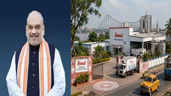 Shah lays foundation stone of Amul's Rs 700 crore project