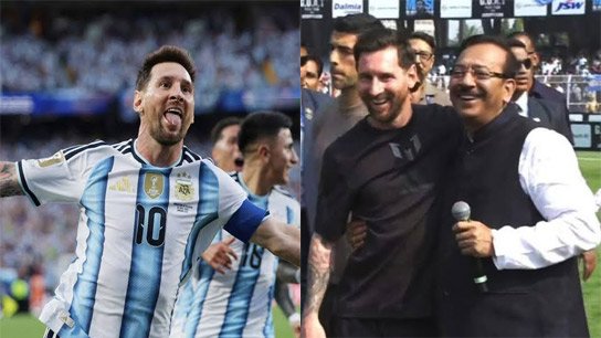 Aroop trolled after Messi hattrick