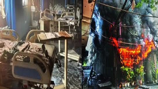Massive fire breaks out at Bihar hospital, many in critical condition