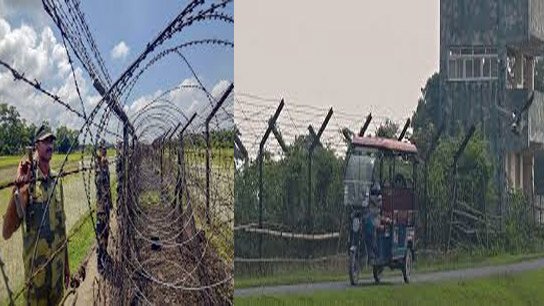 Barbed wire fencing work begins on India-Bangladesh border, border residents of Cooch Behar relieved