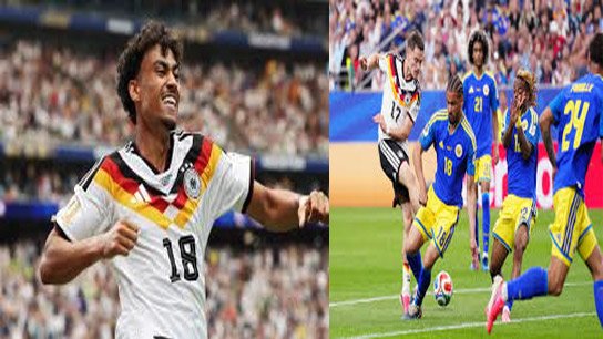 Germany makes a stunning start by thrashing Curacao 7-1; the small country has caught the eye with its fearless football