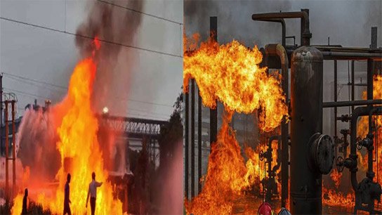 Devastating fire at Haldia Petrochemical