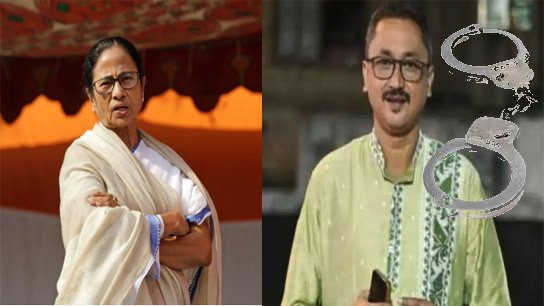 KMC Kolkata Municipal Corporation Councilor Arijit Das Thakur arrested