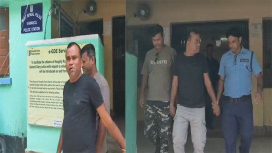 Trinamool leader Prabhunath Porel, who was arrested in Khanakul, was burnt alive