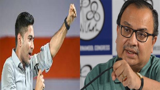 Kunal-Abhishek argue in front of Mamata; noises were heard from outside the house