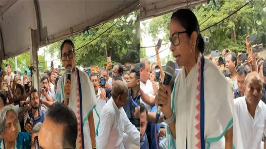 Mamata-Banerjee-Dharna 5 MPs reach Mereket, 10 MLAs not seen with Mamata; Mamata's threat amid speculation of split