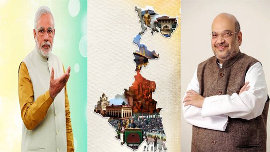 Prime Minister Narendra Modi and Home Minister Amit Shah posts in Bengali to wish on West Bengal day