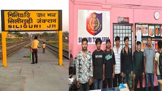 8 Bangladeshis caught at Siliguri Junction