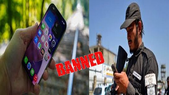 Afghanistan Taliban Government Smartphone Banned