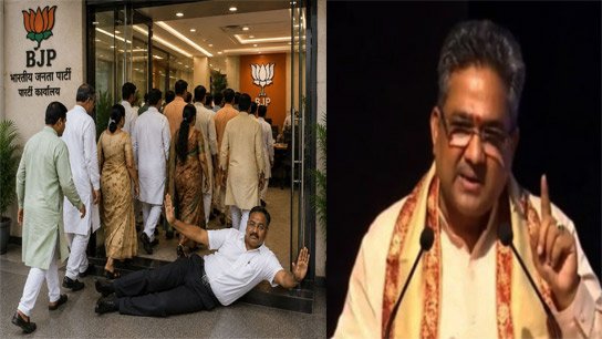 BJP's central observer Sunil Bansal has advocated opening the BJP's doors to other parties