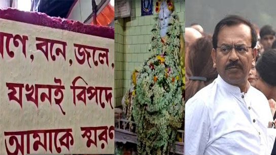 Loknath Baba temple freed from 'encroachment' by Arup-Swarup on Tirodhan Day