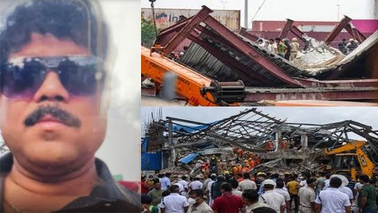 The structure that collapsed in Taratala was moving in the morning claims local people