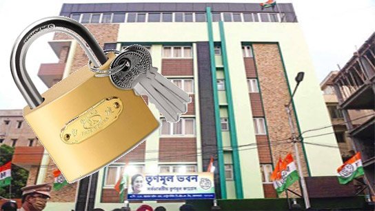 Montu is sitting hunched over; Trinamool Bhaban is being locked! Furniture is being removed