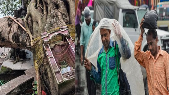 North Bengal devastated by monsoon; Monsoon winds intensify