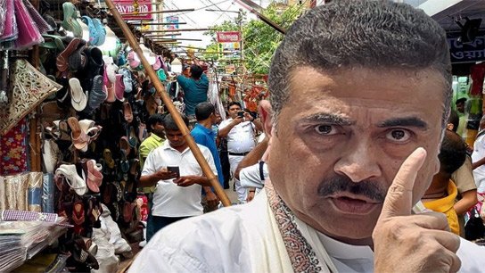 Footpaths belong to people, encroachment is not tolerated! Shuvendur has a strong message on the hawker eviction controversy