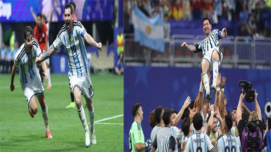 Argentina beats Egypt and qualified for the quarter final