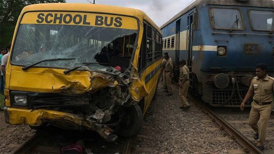 Tragic incident in Baharampur at morning; Train hits Poolcar
