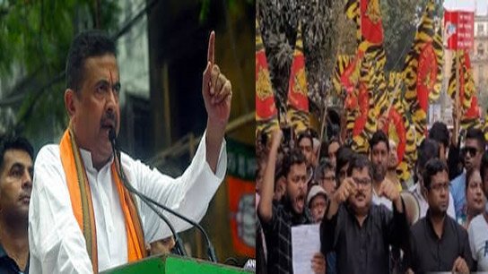 Chief Minister's speech in Hindi, political questions are growing around the silence of the Bengali side