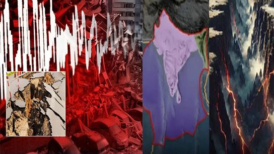 Tectonic plates are shaking; Indian subcontinent is trembling with fear of a major earthquake