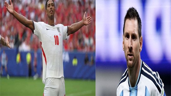 Bellingham scores twice as England beat France, Messi advances to semi-finals