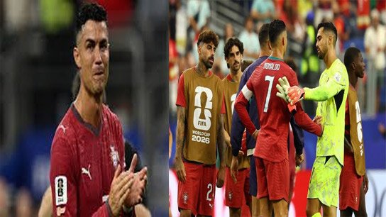 Spain advances to quarter-finals after beating Portugal with last-minute goal
