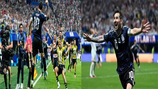 Argentina shows they can beat team like England without goals scored by Lionel Messi