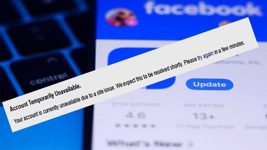 Facebook suddenly down worldwide
