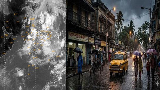 'Damru', the strongest monsoon rain belt, is coming to South Bengal including Kolkata, warning issued