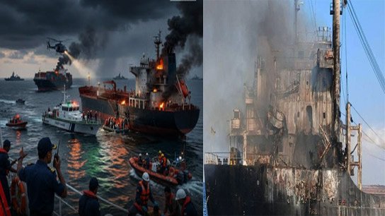 Violent attack on cargo ship in Ukraine, 4 Indian sailors killed; New Delhi strongly condemns