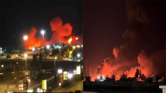 America launched an attack on Iran at midnight