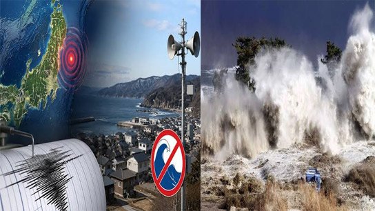 Tsunami warning issued; Japan shaken by earthquake