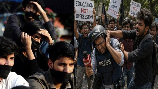Journalists attacked in Leftist protest march; Tilottama city seething with anger