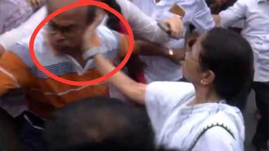 Mamata slapped him hard! He suddenly lost his temper