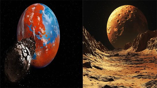 The mystery of Mars' lost moon! Evidence of tides found in rock layers, scientists confirm