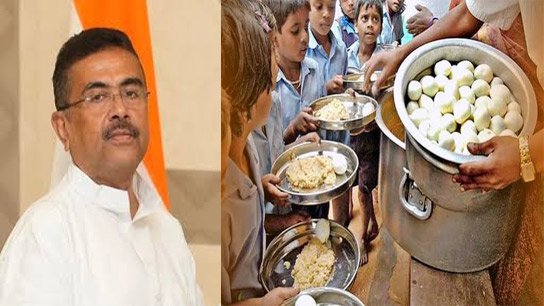 State Govt to distribute eggs in Mid day Meal, announces Suvendu Adhikari
