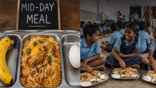 Mid-day meal now includes biryani! Tamil Nadu's Thalapathy Vijay government's revolutionary plan