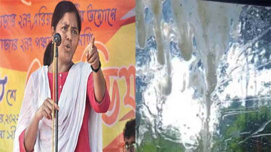 Egg attack on Meenakshi's car in Shitalkhuchi, Left leader shows video and appeals for immediate action