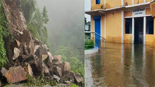 Multiple roads blocked; Harappa Bane devastates mountains