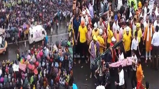 Devotee dies of suffocation in Puri during Rathyatra, several reportedly injured