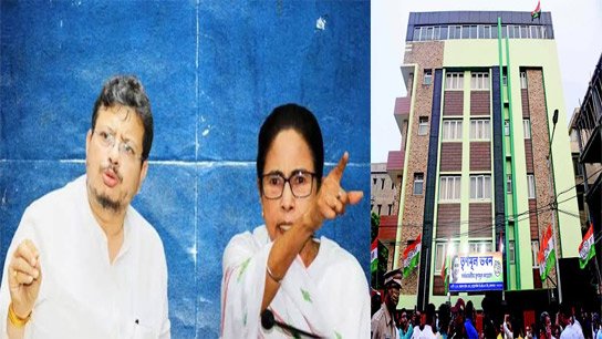 The conflict between the two rival groups intensified; the owners of the Trinamool building unlocked