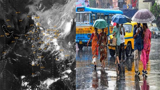 The intensity of the rain will increase; the people of Bengal are witnessing the true form of the rain queen