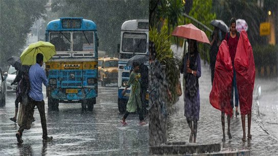 Low pressure deepens, rain begins in Kolkata since morning