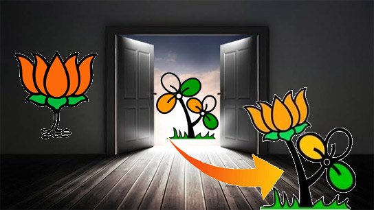 The door is opening quickly! Everyone from Trinamool is now in BJP