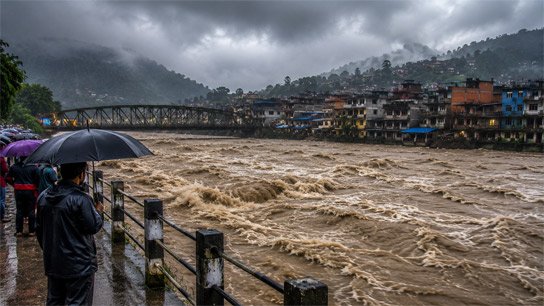 Nepal is shaking, fear of another disaster! Flood high alert; Water level in Koshi river is rising sharply due to voting