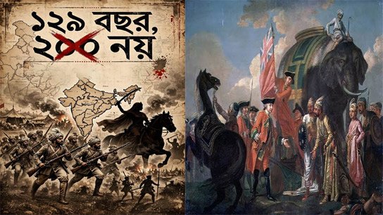 Successful rumor in the history of India! The British ruled India for 129 years, not 200 years